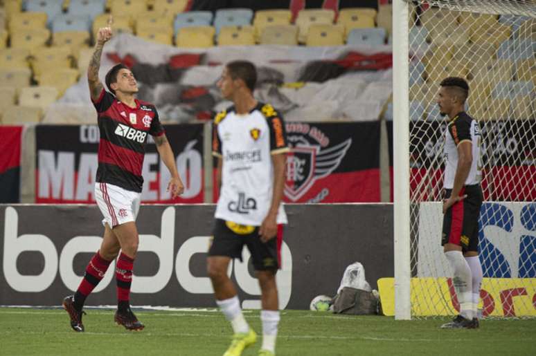 No último jogo do Fla como mandante, em 10/2020, vitória dos cariocas por 3x0 (Foto: Alexandre Vidal / Flamengo)