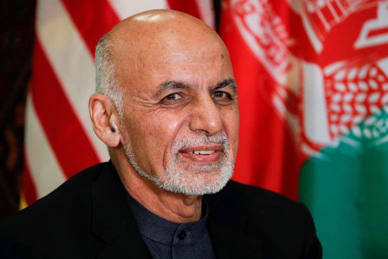 Foto de arquivo do presidente afegão Ashraf Ghani