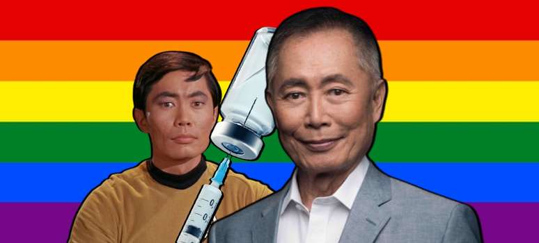 Eterno Sulu, George Takei se irrita com quem dispensa a vacina enquanto festeja os atletas olímpicos LGBTQIA+