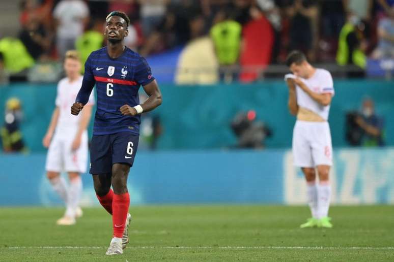 Pogba está na mira do PSG para a próxima temporada (Foto: JUSTIN SETTERFIELD / POOL / AFP)