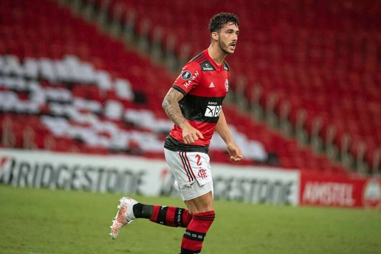 Zagueiro Gustavo Henrique vai desfalcar o Flamengo (Foto: Alexandre Vidal/Flamengo)