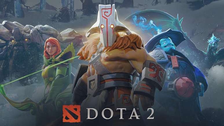 Dota 2 é um envolvente multiplayer com foco em aprimoramento de heróis para combate. 