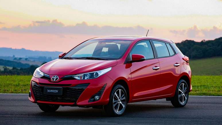 Toyota Yaris foi lançado no Brasil em 2018.