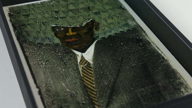 Retrato do av&ocirc; criado por Eust&aacute;quio