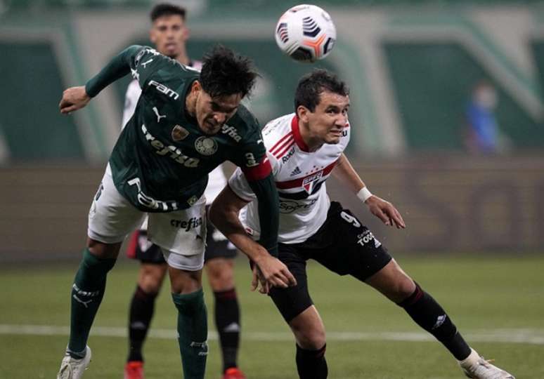 Palmeiras bateu o São Paulo e avanço na Libertadores (Foto: AFP)