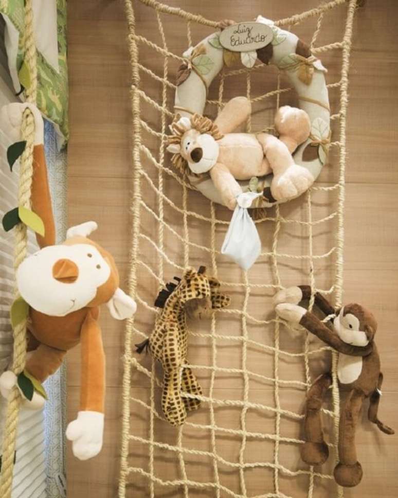 18. Aposte em ideias criativas para quarto de bebê safari. Fonte: Pinterest