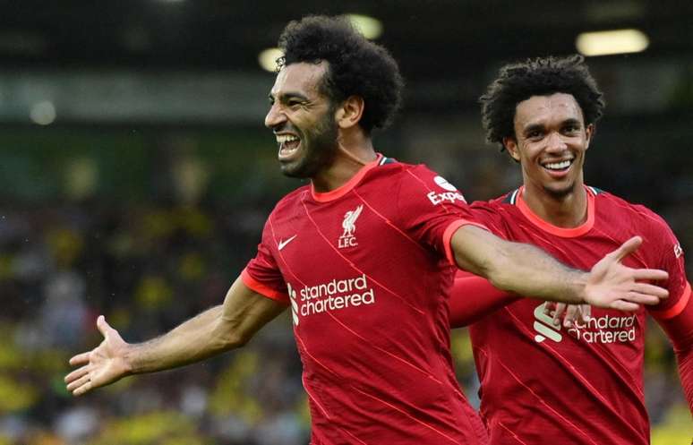 Salah pode se tornar atleta mais bem pago da história do Liverpool (Foto: JUSTIN TALLIS / AFP)