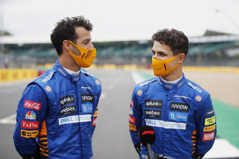 Daniel Ricciardo e Lando Norris.
