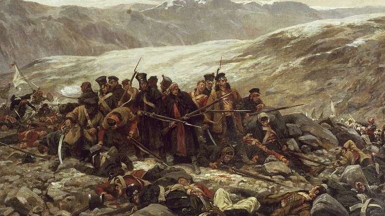 O Ex&eacute;rcito brit&acirc;nico, ent&atilde;o o mais poderoso do mundo, foi humilhado pelas tribos afeg&atilde;s com armas pouco sofisticadas durante a Primeira Guerra Anglo-Afeg&atilde;