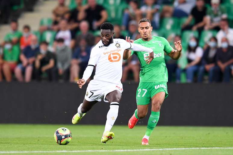 Lille empatou em 1 a 1 contra o Saint Etienne na disputa pela Ligue 1