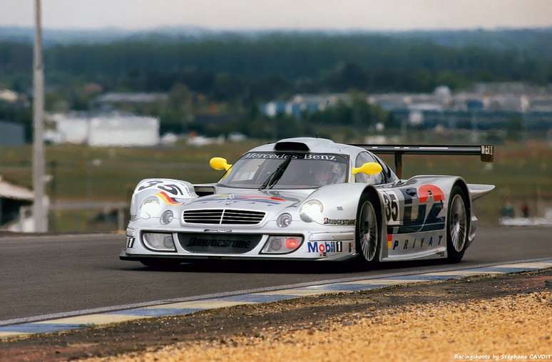 O Mercedes-Benz CLK LM foi um sucesso no FIA GT, mas não foi bem em Le Mans.