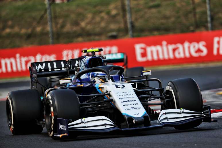 Latifi: po ntos para a Williams.