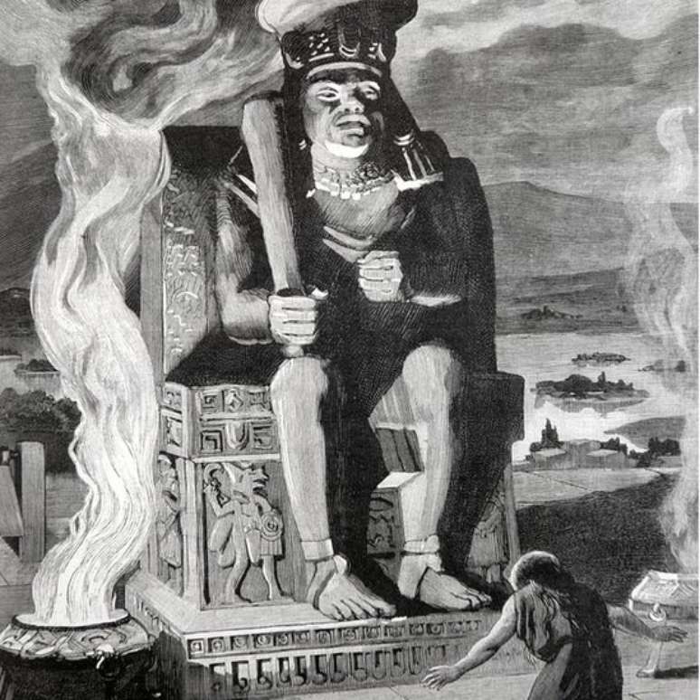 Huitzilopochtli era o deus asteca da guerra