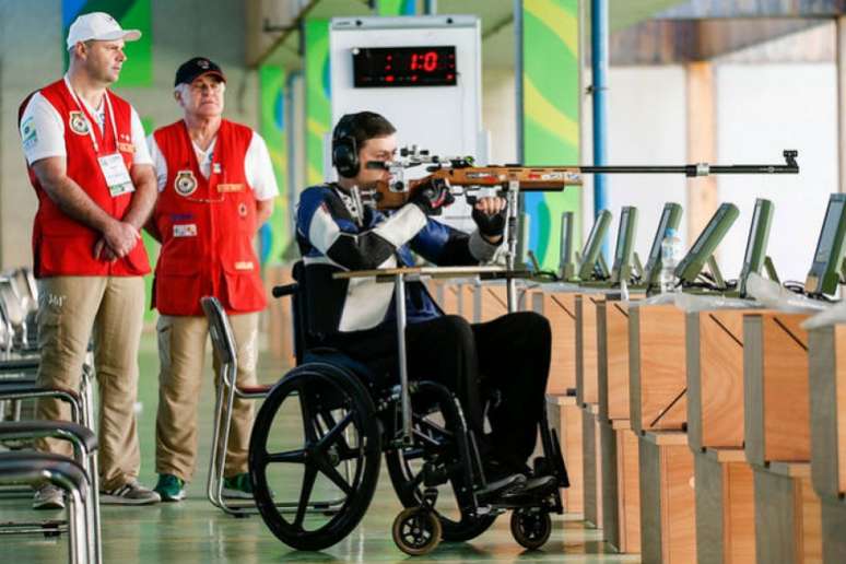 Galvani é o único representante brasileiro do tiro esportivo na Paralímpiada (Crédito: CPB)