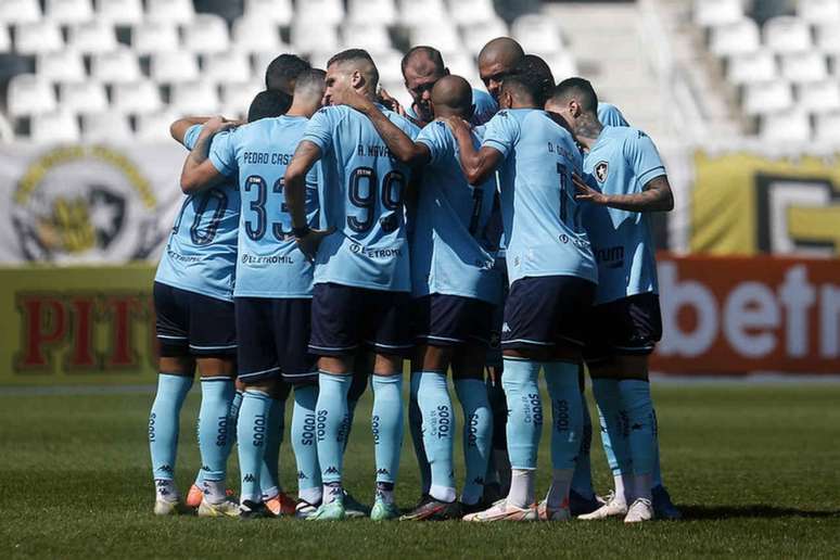 Time do Botafogo em ação na Série B do Brasileiro (Foto: Vítor Silva/Botafogo)