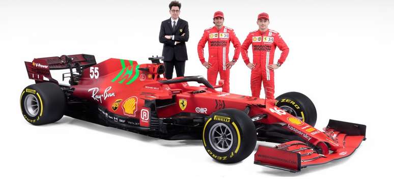 Binotto, Sainza e Leclerc: o trio que comanda a recuperação da Ferrari.