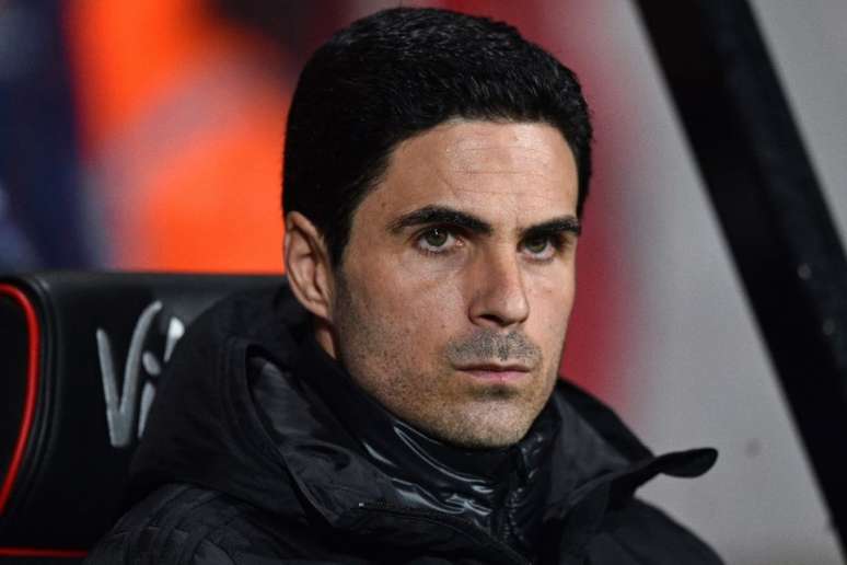 Mikel Arteta está pressionado no cargo do Arsenal (AFP)