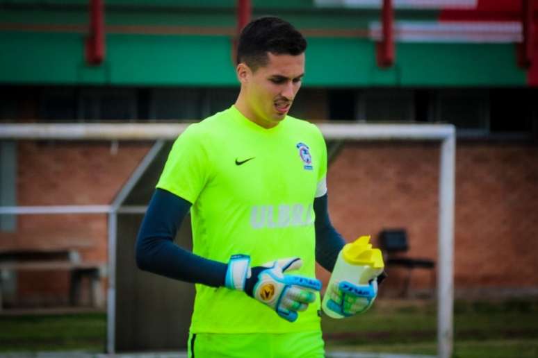 Niccolas Zardo é goleiro do Marítimo Brasil (Foto: Ageu da Rocha/Marítimo Brasil)