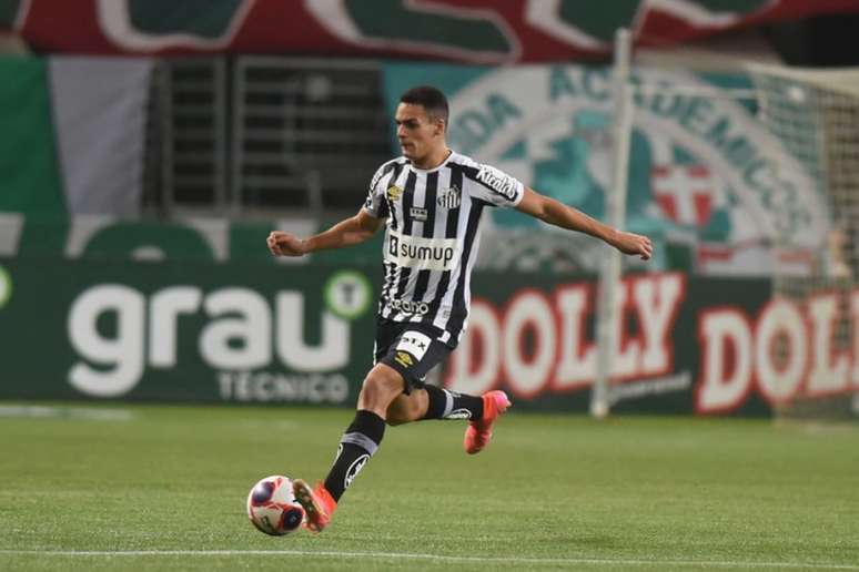 Kaiky deve desfalcar o Santos por um mês devido a uma lesão muscular (Foto: Ivan Storti/Santos FC)