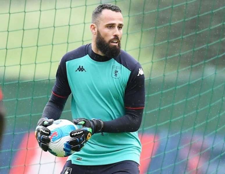 O goleiro Jandrei estava no Genoa, da Itália (Foto: Divulgação/Genoa)