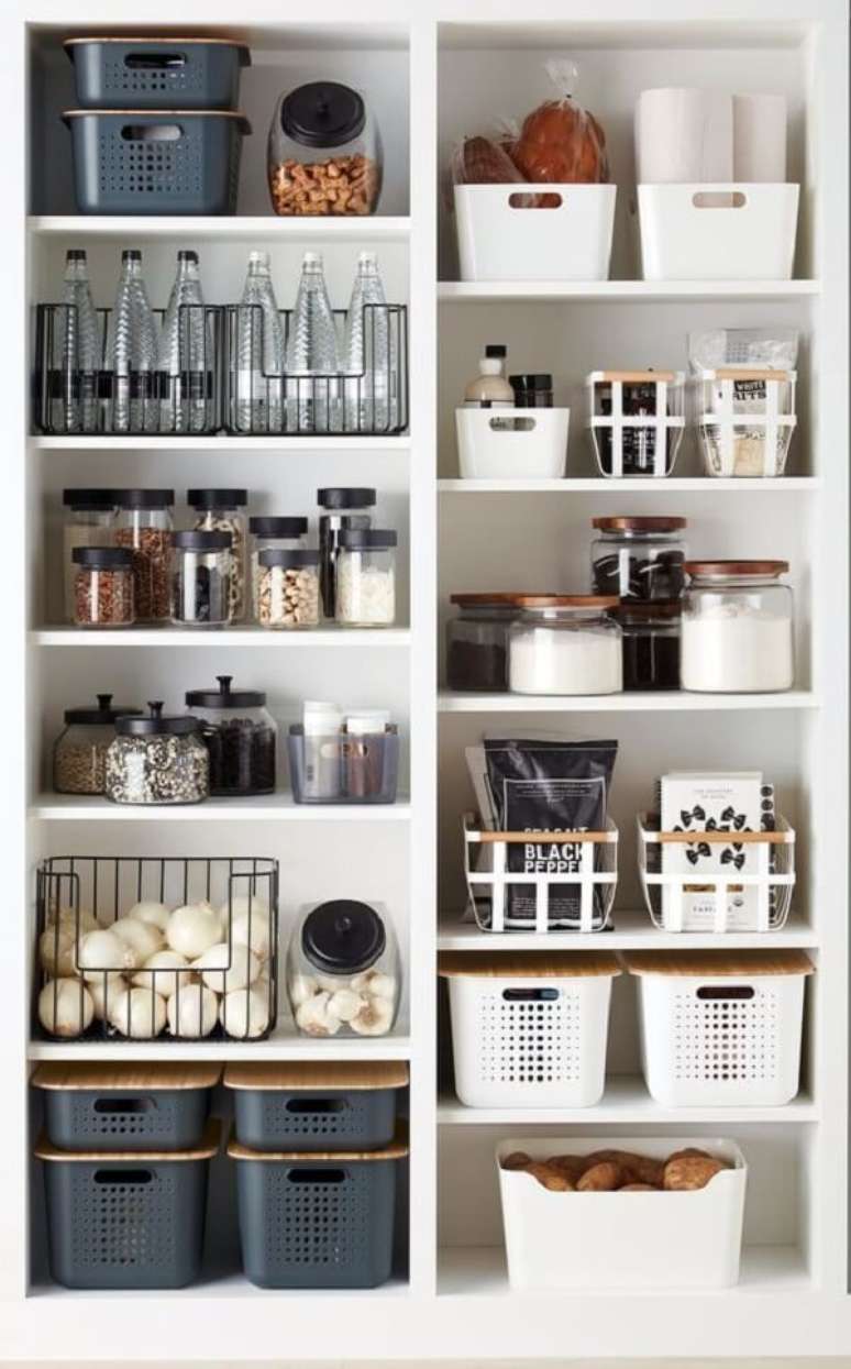 24. Feng shui cozinha: evite guardar em sua despensa ou geladeira potes quase vazios. Fonte: The Twinkle Diaries