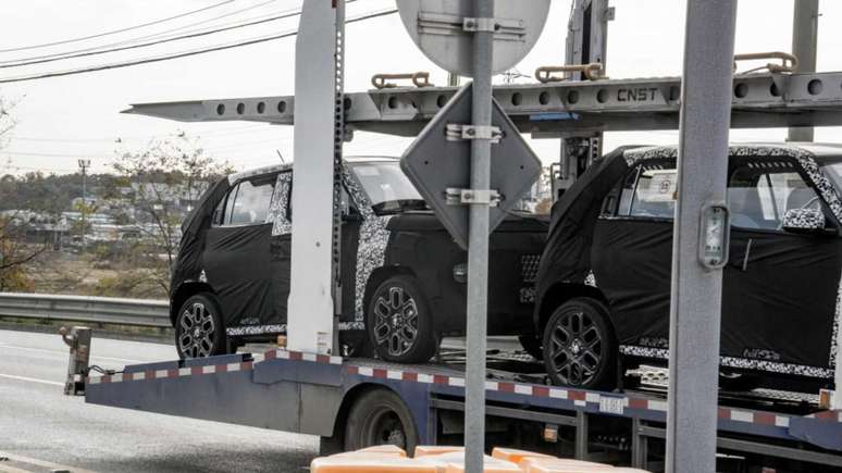 Hyundai Casper foi flagrado em testes.