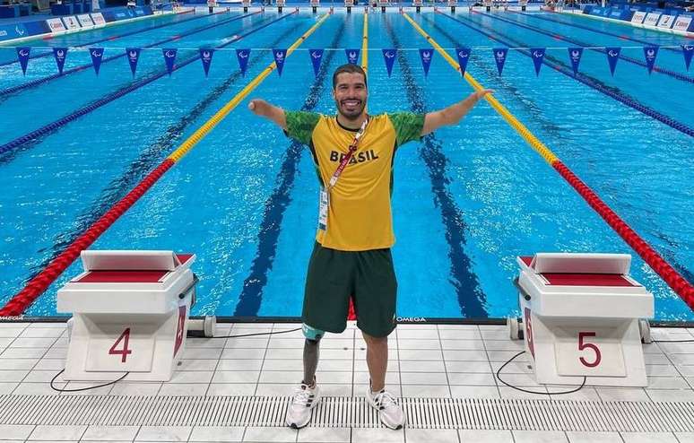 O nadador Daniel Dias 