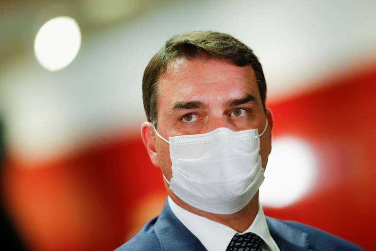 Fl&aacute;vio Bolsonaro
REUTERS/Adriano Machado