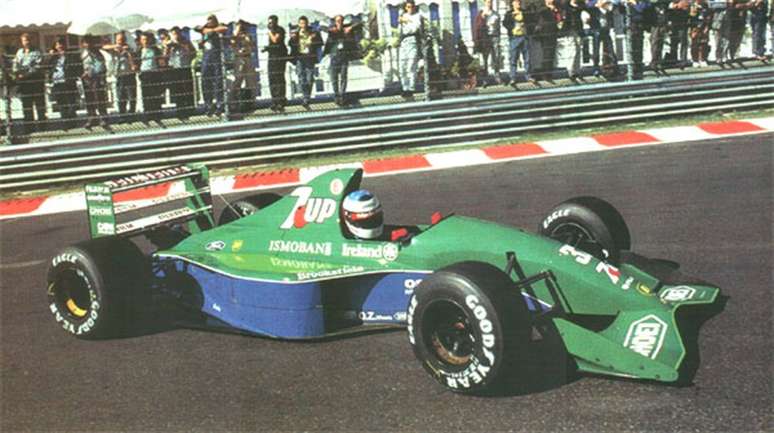 Schumacher fez sua estreia na F&oacute;rmula 1 no fim de semana do GP da B&eacute;lgica 