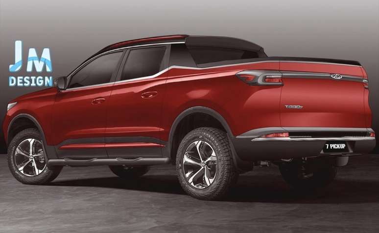 Designer imagina futura picape da Chery.