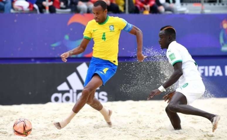 Catarino fez um dos gols do Brasil na eliminação para Senegal (Foto: Octavio Passos/FIFA)