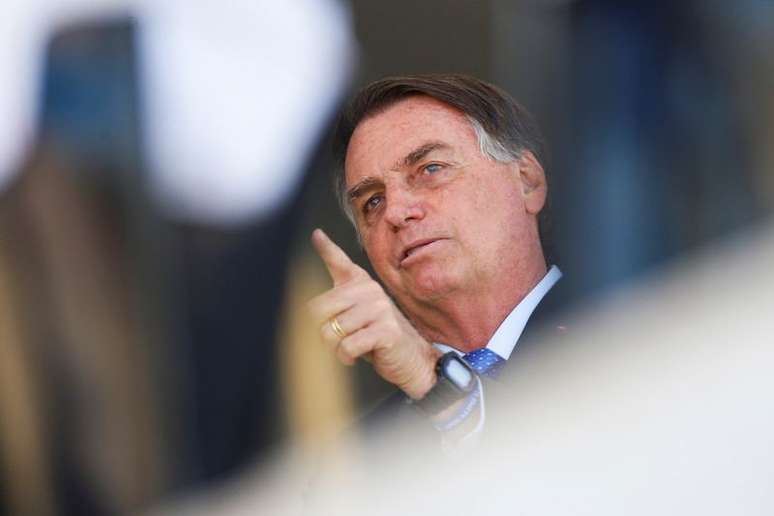 Bolsonaro no Planalto
24/8/2021 REUTERS/Adriano Machado