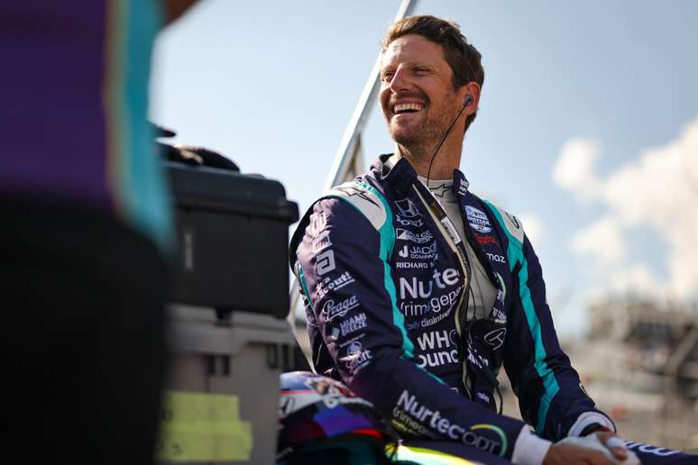 Romain Grosjean faz uma boa estreia na Indy 