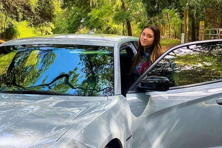Sofia Liberato mostrou o seu carro em maio deste ano
