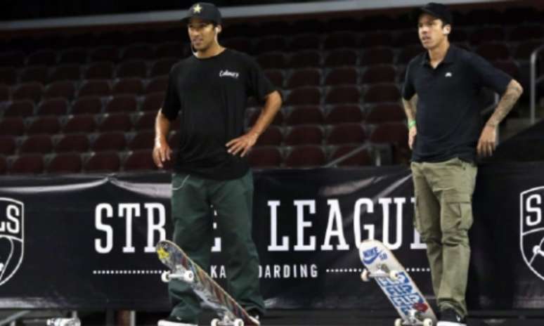 Kelvin Hoefler e Luan Oliveira são destaques do Brasil na SLS (FOTO: Jeff PACHOUD / AFP)