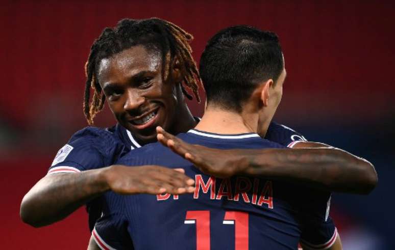 Moise Kean teve boa temporada emprestado ao Paris Saint-Germain (FRANCK FIFE / AFP)