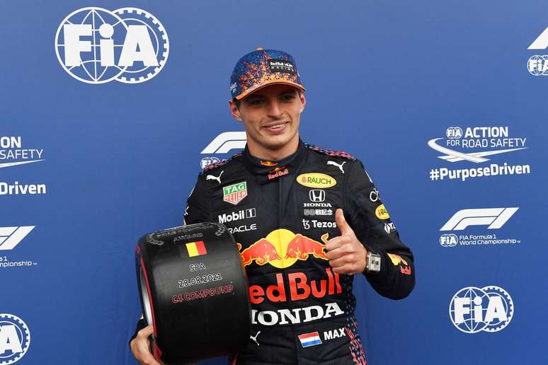 Verstappen começou melhor na Bélgica 