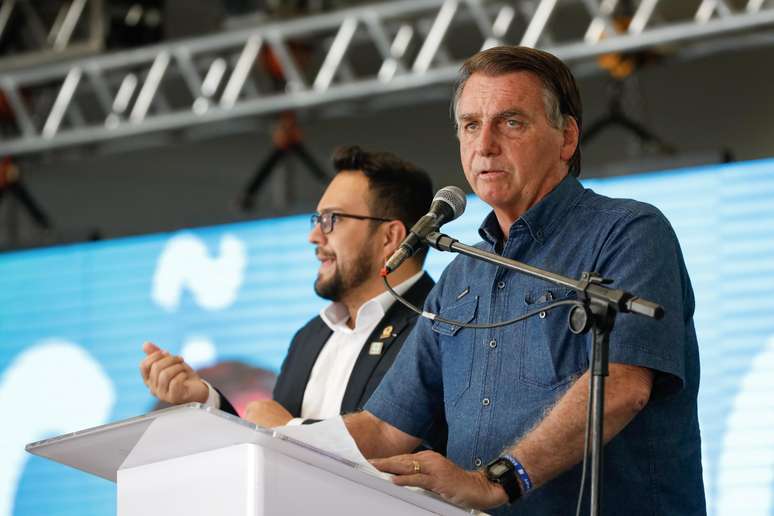 Bolsonaro participa de evento em Goiás
