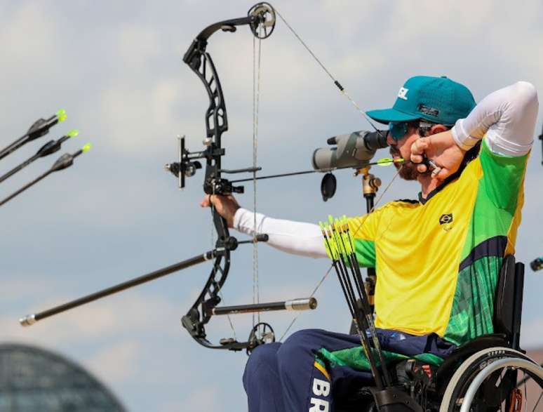 Andrey de Castro e Jane Karla deram adeus às Paralimpíadas após derrota (Foto: Matsui Mikihito/CPB)