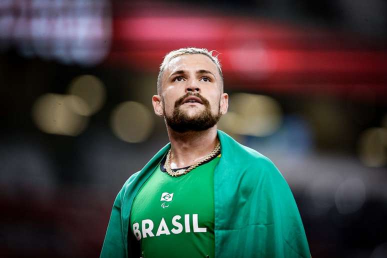 Vinícius Rodrigues ficou com a prata nos 100m nos Jogos Paralímpicos (Foto: Wander Roberto/CPB)