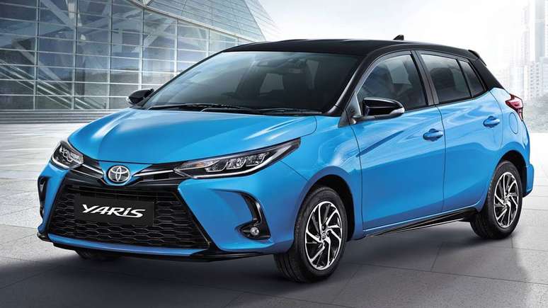 Toyota Yaris reestilizado chegará ao Brasil em 2022