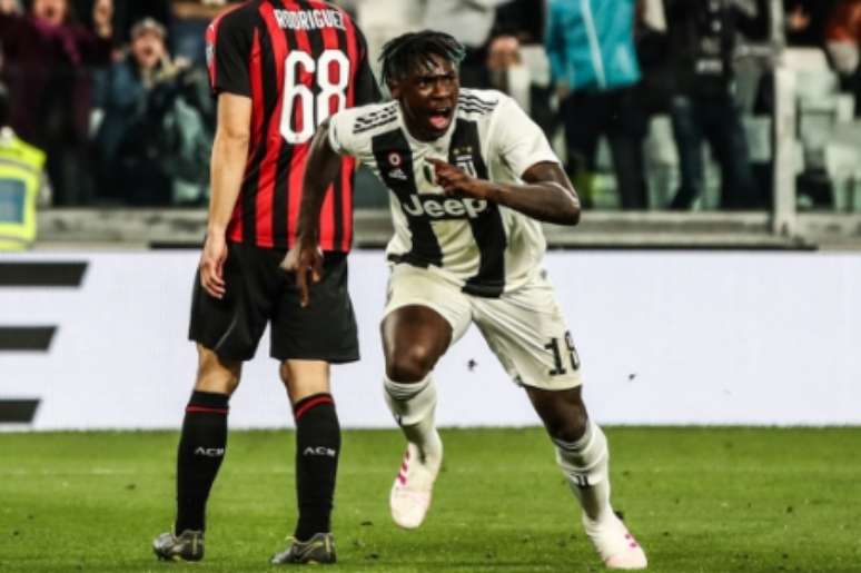 Kean atuou na Juventus entre 2017 e 2019 (Foto: ISABELLA BONOTTO / AFP)