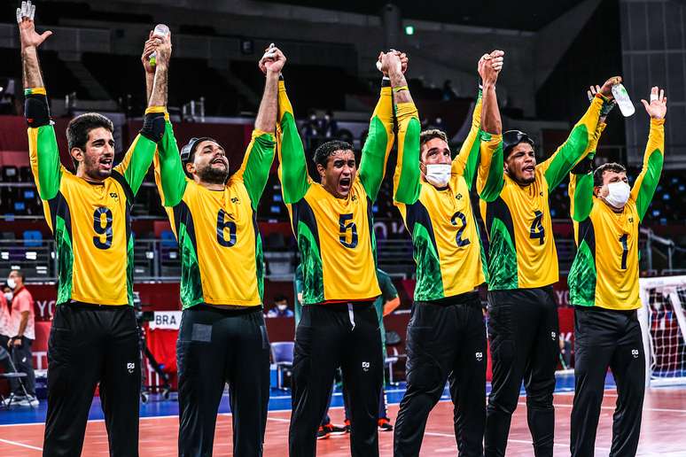 Seleção Brasileira de goalball masculino está na final da Paralimpíada de Tóquio Takuma Matsushita CPB