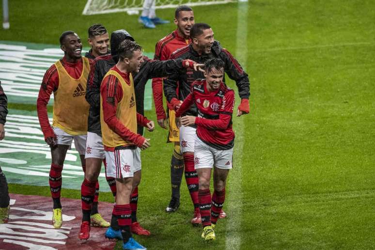 Michael substitui Bruno Henrique, que se recupera de uma lesão na coxa direita (Foto: Alexandre Vidal/Flamengo)