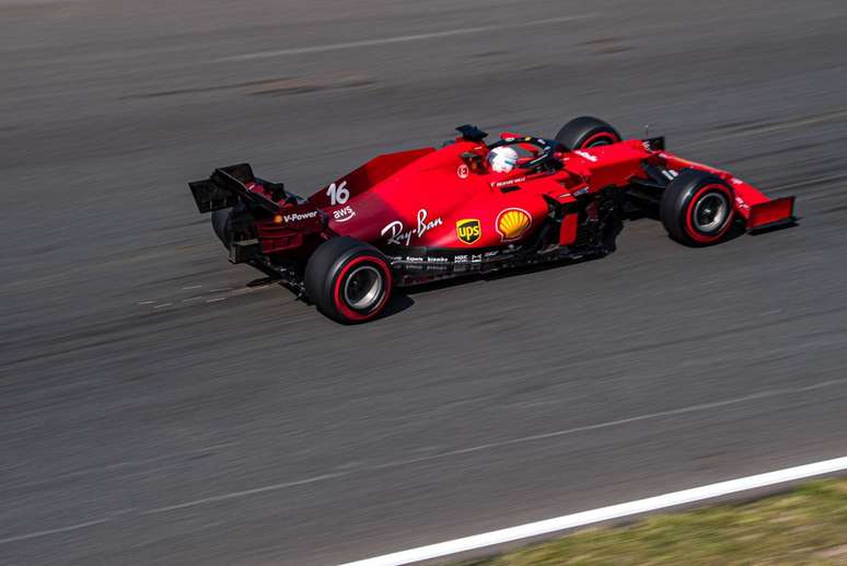 Charles Leclerc foi o líder da sexta-feira em Zandvoort 