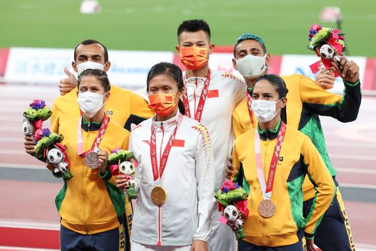 Thalita Simplício e Jerusa Geber são prata e bronze nos 200m na Paralimpíada de Tóquio Takuma Matsushita CPB