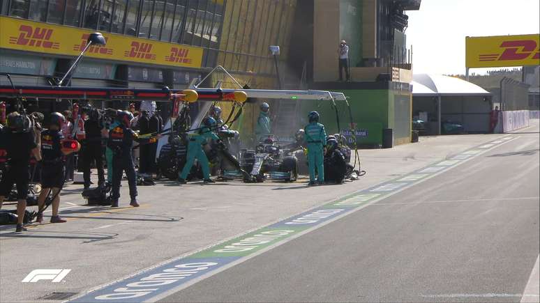 Hamilton tinha esperança de vitória.