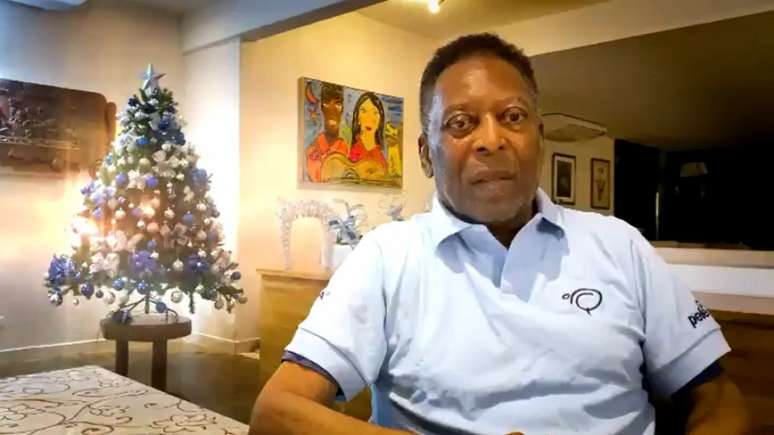 Pelé completa 81 anos em outubro (Foto: Reprodução/Twitter)