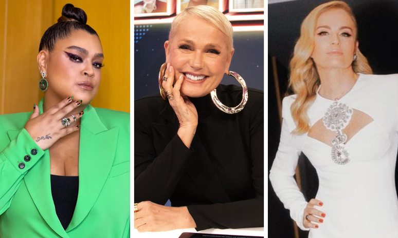 Preta Gil, Xuxa e Angélica (Fotos: Marcos Rosa/Divulgação/TV Globo/Reprodução/Instagram/@angelicaksy)