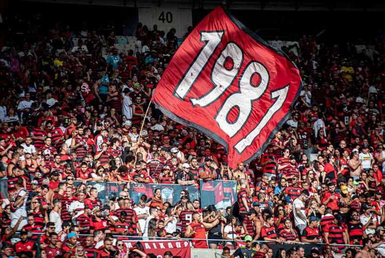 Torcida do Flamengo está próxima de retornar às arquibancadas do Maracanã (Foto: Paula Reis / Flamengo)
